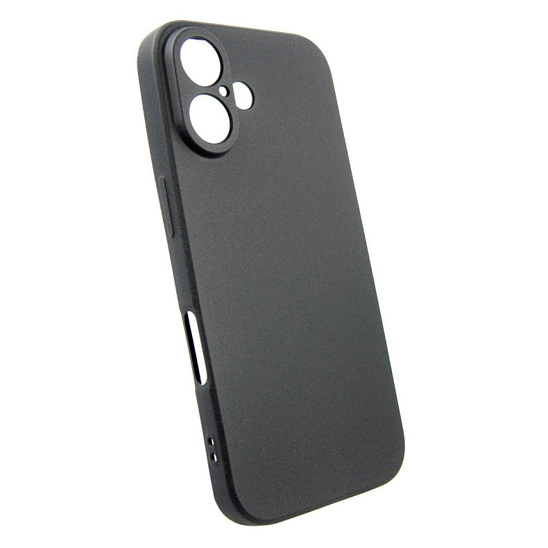 Чохол-накладка для Apple iPhone 16 Plus Black (DG-TPU-CRBN-210)