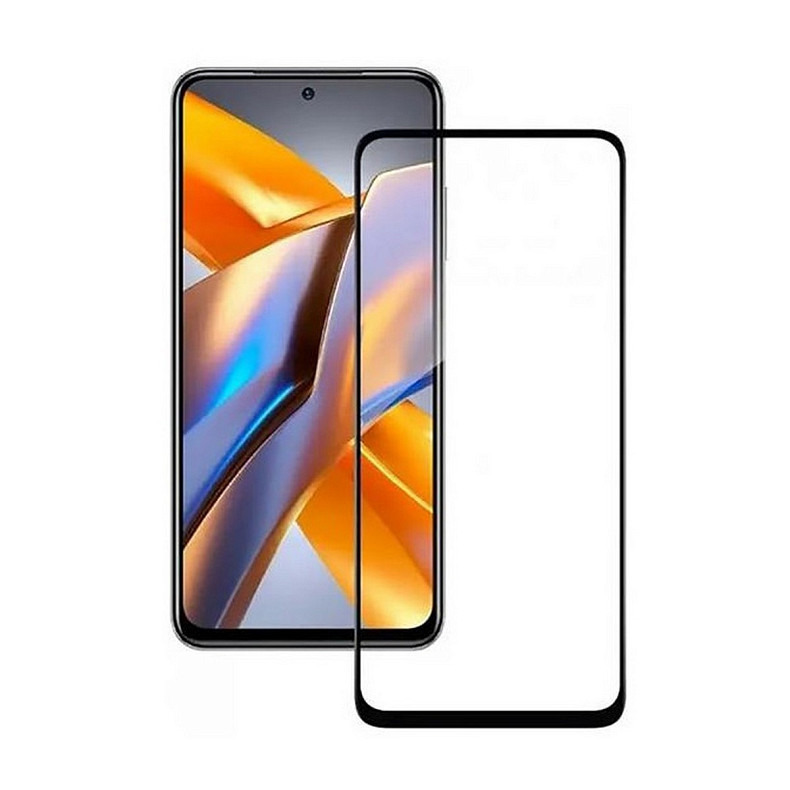 Защитное стекло BeCover для Xiaomi Poco M5s Black (709252)