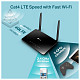 Маршрутизатор TP-LINK Archer MR202 AC750, 4G/LTE, 3xFE LAN, 1xFE LAN/WAN, MESH