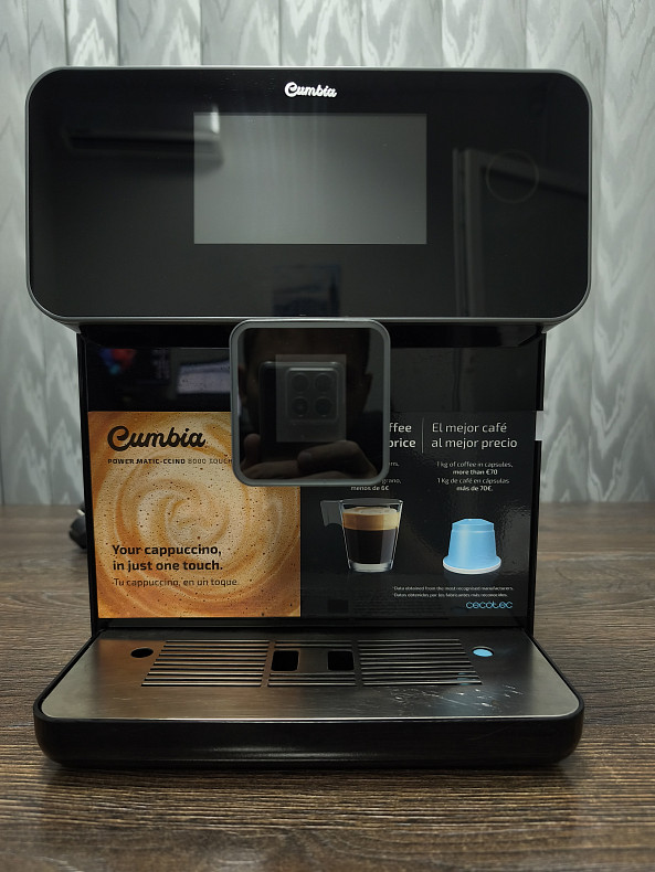 Кавомашина CECOTEC Cumbia Power Matic-ccino 8000 Touch Serie Nera - Уцінка