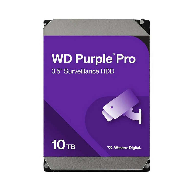 HDD диск WD Purple Pro SATA 10.0TB, 7200rpm, 512MB (WD102PURP)