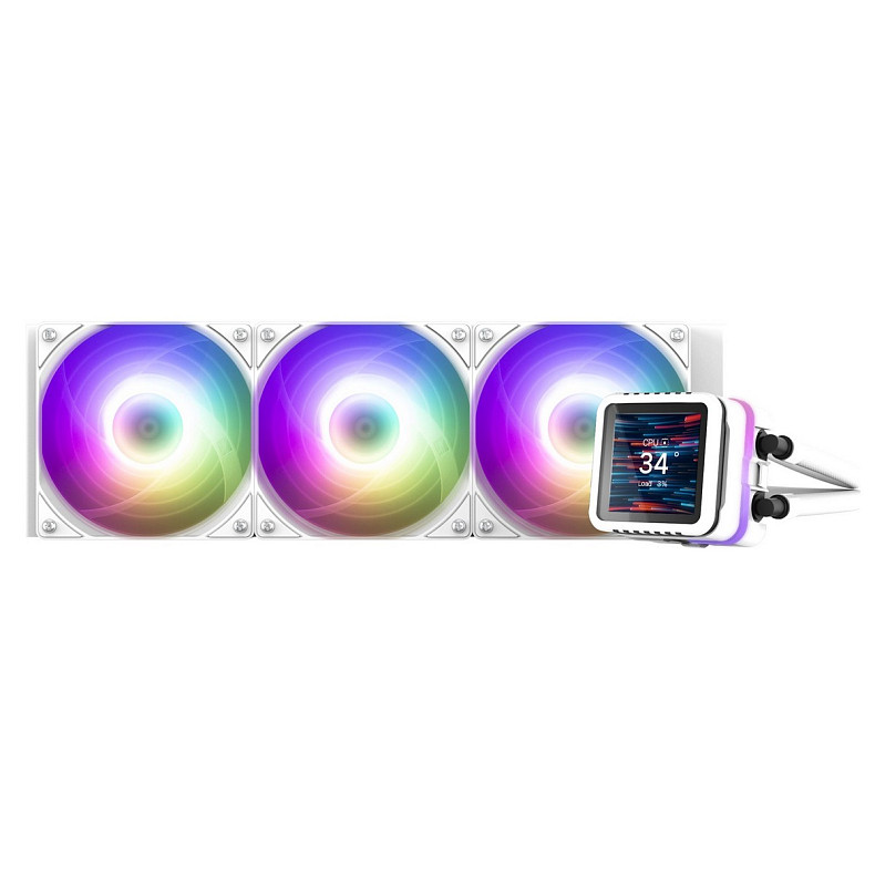 Система рідинного оxолодження Zalman Alpha 2DS A36 ARGB white
