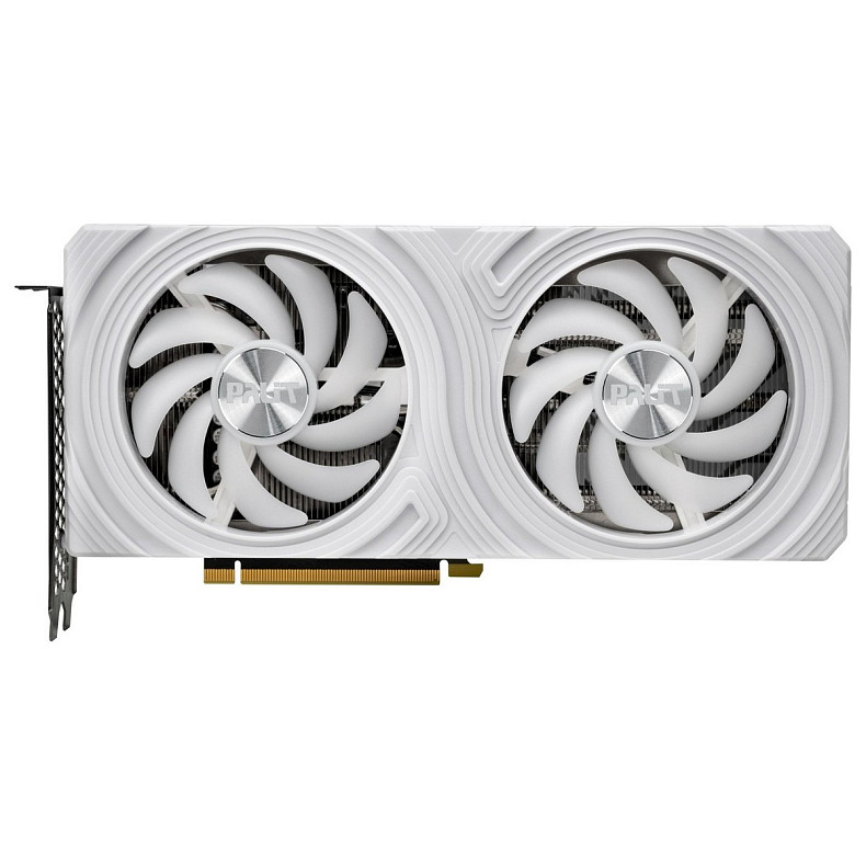 Видеокарта GF RTX 4060 Ti 8GB GDDR6 White Palit (NE6406T019P1-1048L)