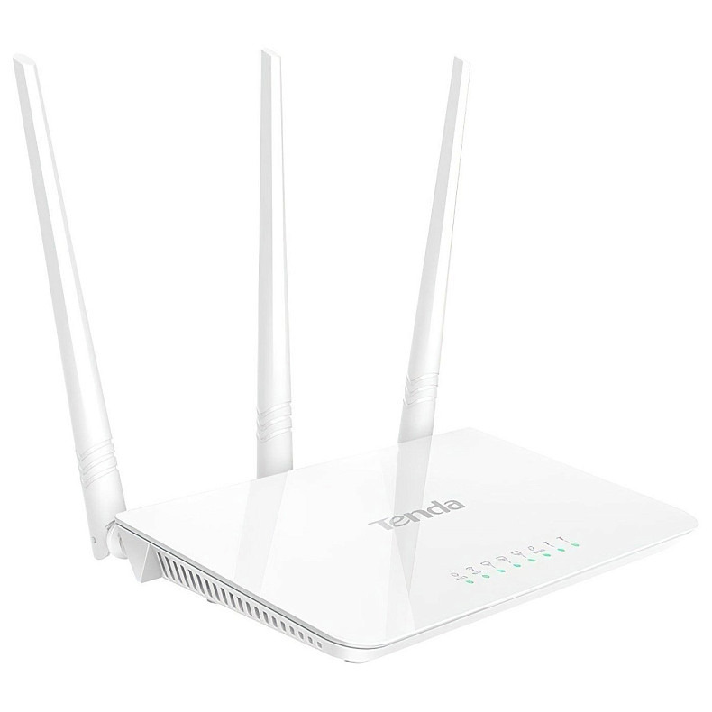 Wi-Fi Роутер Tenda F3 (N300, 1*Wan, 3*Lan, 3 антенны по 5дБи)