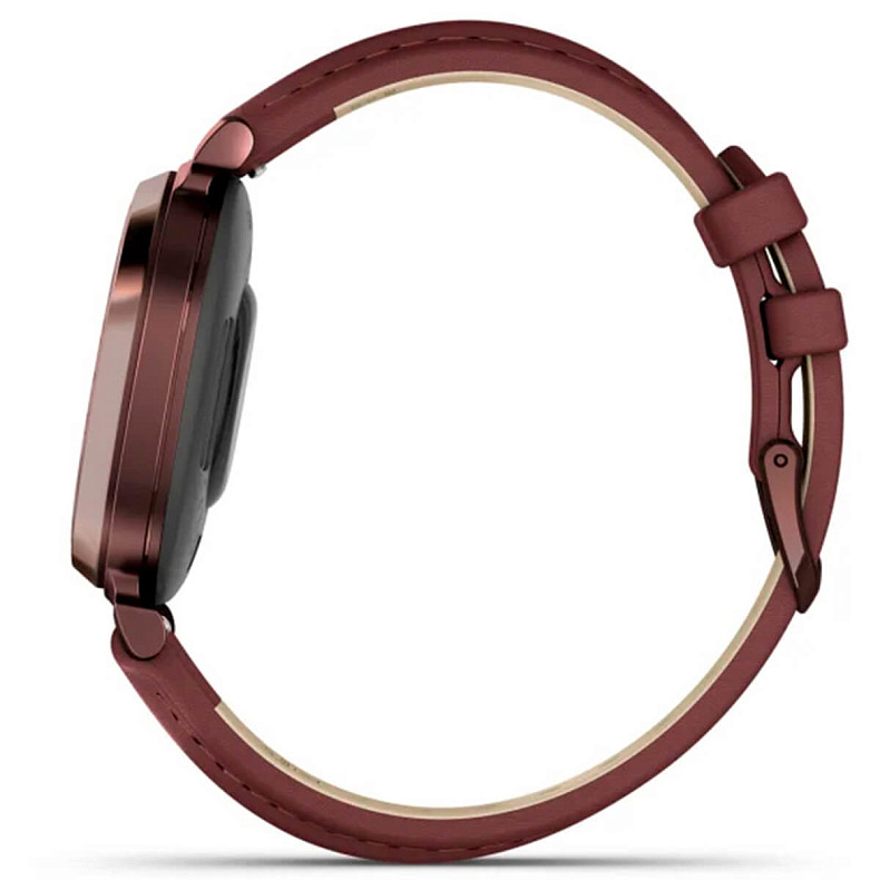 Спортивные часы GARMIN Lily 2 Dark Bronze with Mulberry Leather