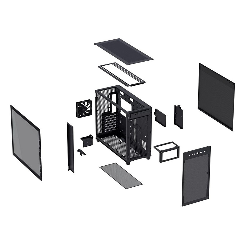 Корпус Asus Prime AP303 TG Black (90DC00V0-B39010)