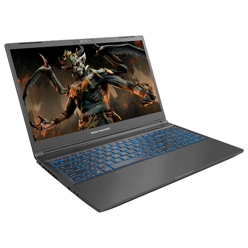 Ноутбук Dream Machines RG4060-15 15.6FHD IPS, Intel i7-13700H, 32GB, F1TB, NVD4060-8, DOS, черный