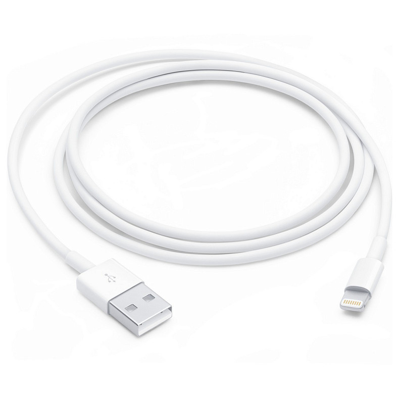 Кабель Apple Lightning - USB (M/M), 1 м, White (MUQW3ZM/A)