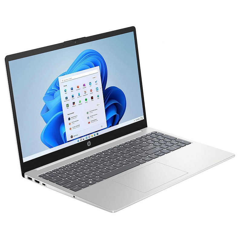 Ноутбук HP 15-fd0087ru 15.6" FHD IPS AG, Intel N200, 8GB, F256GB, UMA, DOS, белый