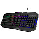 Клавіатура MSI FORGE GK100 104key, USB-A, EN/UKR/RU, ColorLED, чорний