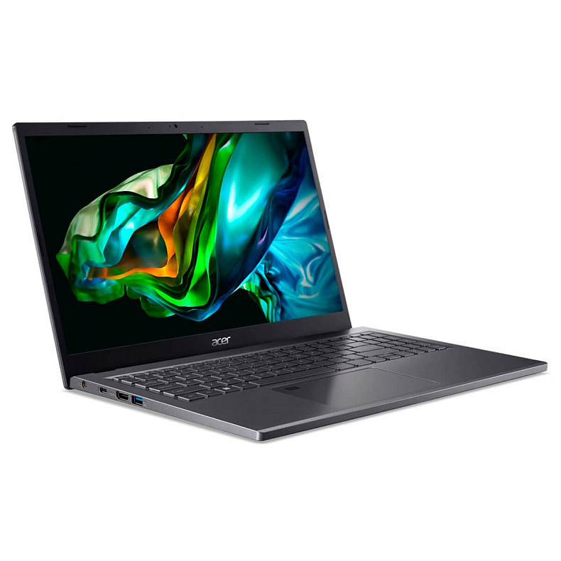 Ноутбук Acer Aspire 5 A515-48M 15.6" IPS FHD, AMD R5-7530U, 16GB, F1TB, UMA, Lin, серый