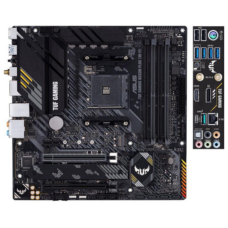 Материнская плата Asus TUF Gaming B550M-Plus Wi-Fi II Socket AM4