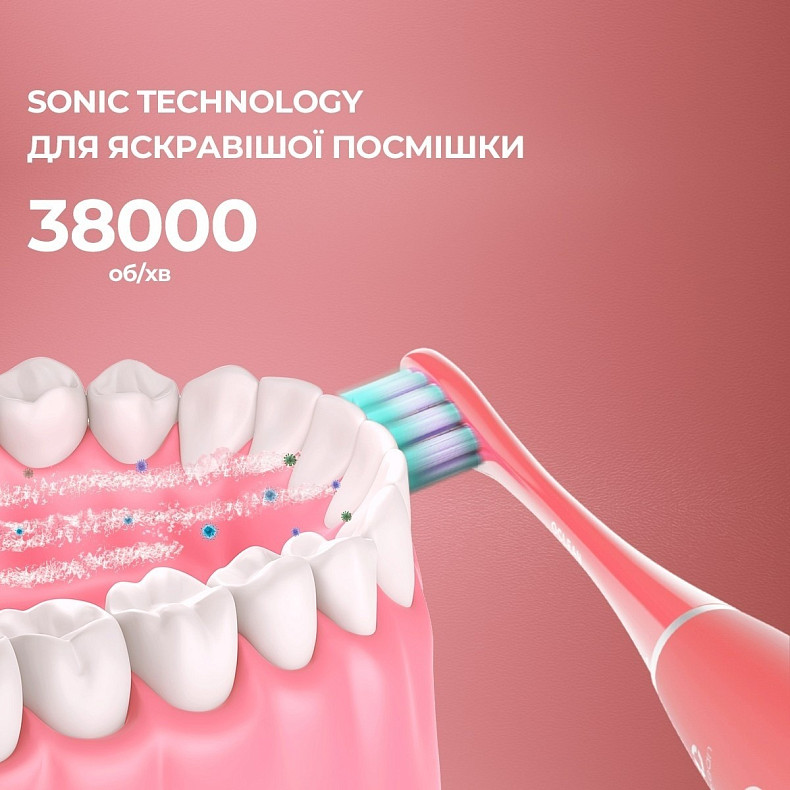 Электрическая зубная щетка Oclean Find Duo Set Red and Blue - красная и синяя 2 шт