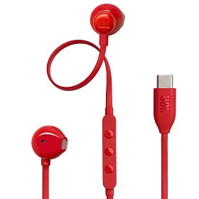 Навушники JBL Tune 305C USB-C Red (JBLT305CRED)