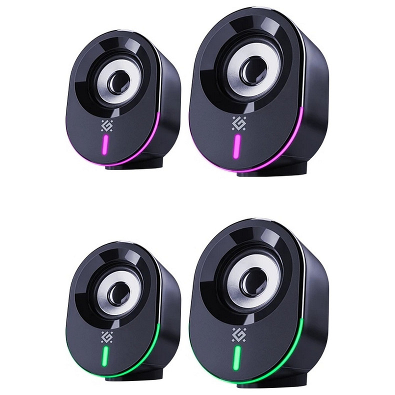 Акустичні колонки Defender Solar 8 RGB Black (65938)