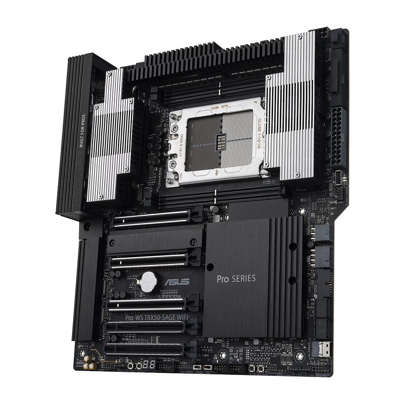 Материнська плата серверна ASUS PRO WS TRX50-SAGE WIFI A sTR5 TRX50 4xDDR5 M.2 WiFi BT CEB