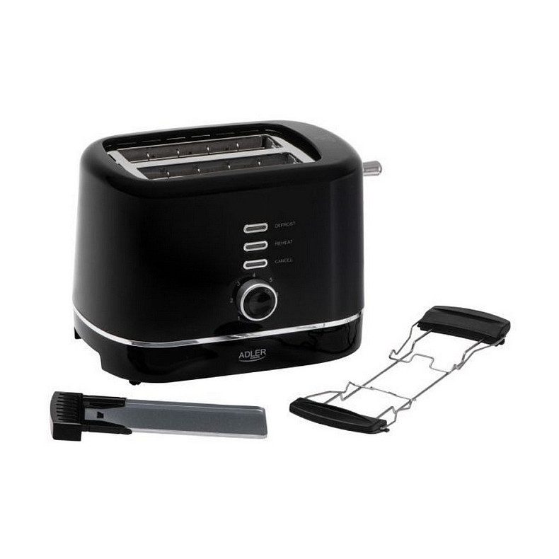 Тостер Adler AD 3224 black