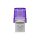 Накопичувач Kingston 128GB USB 3.2 Type-A Gen1 + Type-C DT microDuo 3C