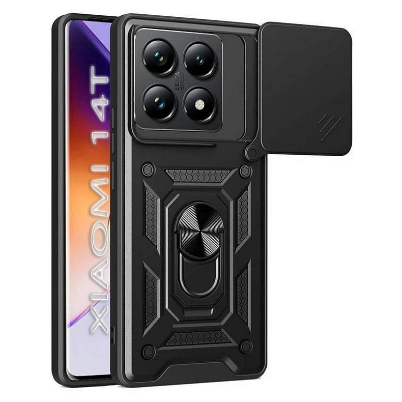 Чохол-накладка BeCover Military для Xiaomi 14T Black (712559)