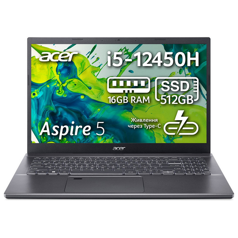 Ноутбук ASUS TUF A15 FA507UV-LP056 15.6" IPS FHD, AMD R7-8845HS, 16GB, F1TB, NVD4060-8, NoOS, Серый