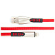 Кабель Dengos USB-Lightning 0.25м Red (PLS-L-SHRT-PLSK-RED)