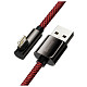 Кабель Baseus Legend Series Elbow USB-Lightning, 1м, Red (CACS000009)