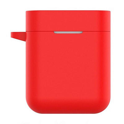 Чехол силиконовый для наушников Xiaomi Mi AirDots Pro (Air True) Red