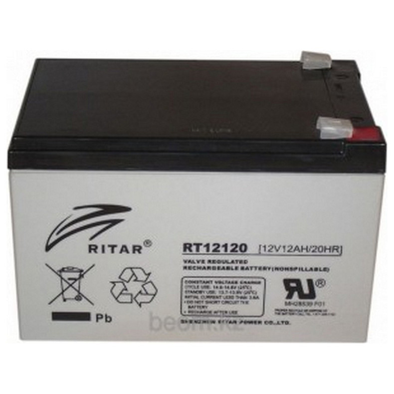 Акумуляторна батарея Ritar 12V 12.0Ah (RT12120) AGM