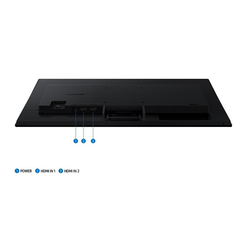Монитор Samsung 24" Essential S3 LS24F320 (LS24F320GAIXUA) IPS Black 120Hz