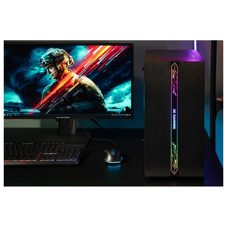 Комп'ютер 2E Complex Gaming AMD R5-5500, 16Gb, F1TB, RX6500XT-4, A520, G2107, 500W