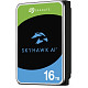HDD диск SATA 16.0TB Seagate SkyHawk AI Surveillance 7200rpm 512MB (ST16000VE005)