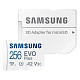 Карта пам'яті Samsung microSDHC 256GB C10 UHS-I R100MB/s Evo Plus + SD