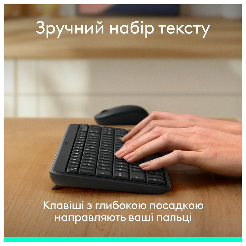 Бездротова Logitech K250 Graphite (920-013822)