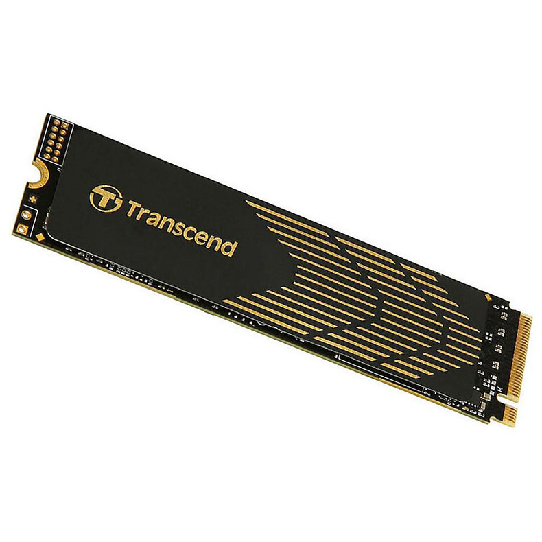 SSD диск Transcend M.2 1TB PCIe 4.0 MTE240S + рассеиватель тепла