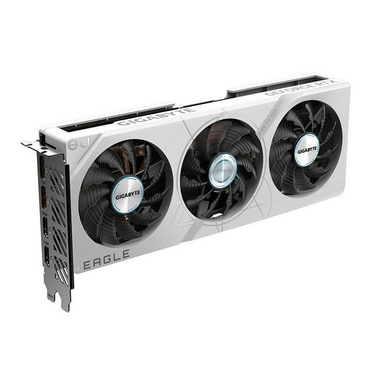 Відеокарта GF RTX 4060 Ti 8GB GDDR6 Eagle OC Ice Gigabyte (GV-N406TEAGLE OC ICE-8GD)