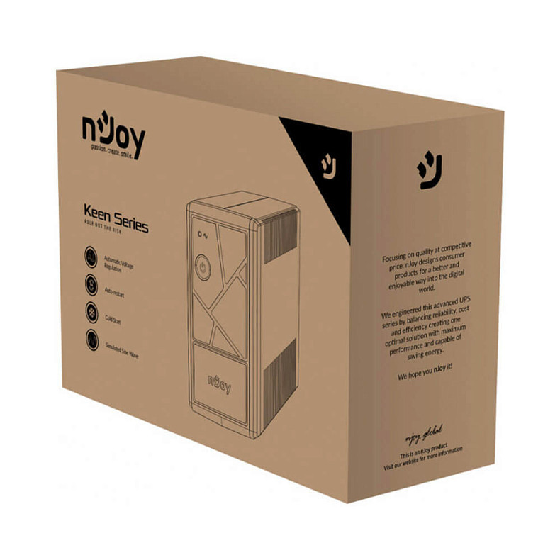 ДБЖ NJOY Keen 600 USB (UPLI-LI060KU-CG01B)