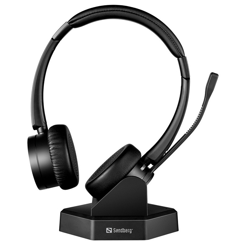 Наушники с микрофоном Sandberg Wireless Office Headset Pro+