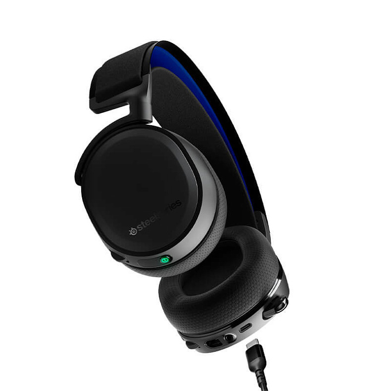 Беспроводная игровая гарнитура STEELSERIES Arctis 7P+ Wireless Black (61470)