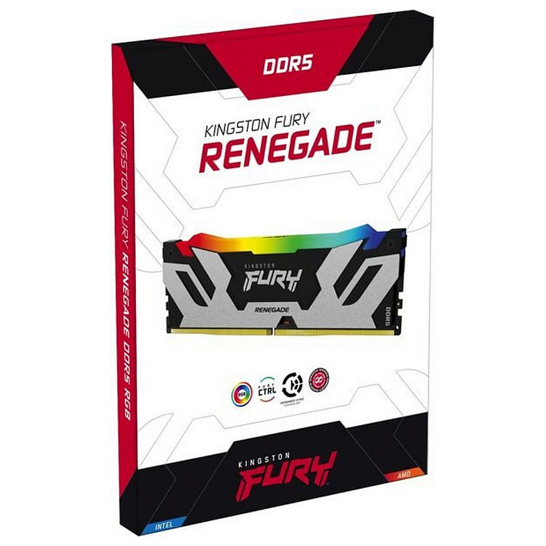 ОЗУ Kingston DDR5 16GB 6000 FURY Renegade RGB (KF560C32RSA-16)