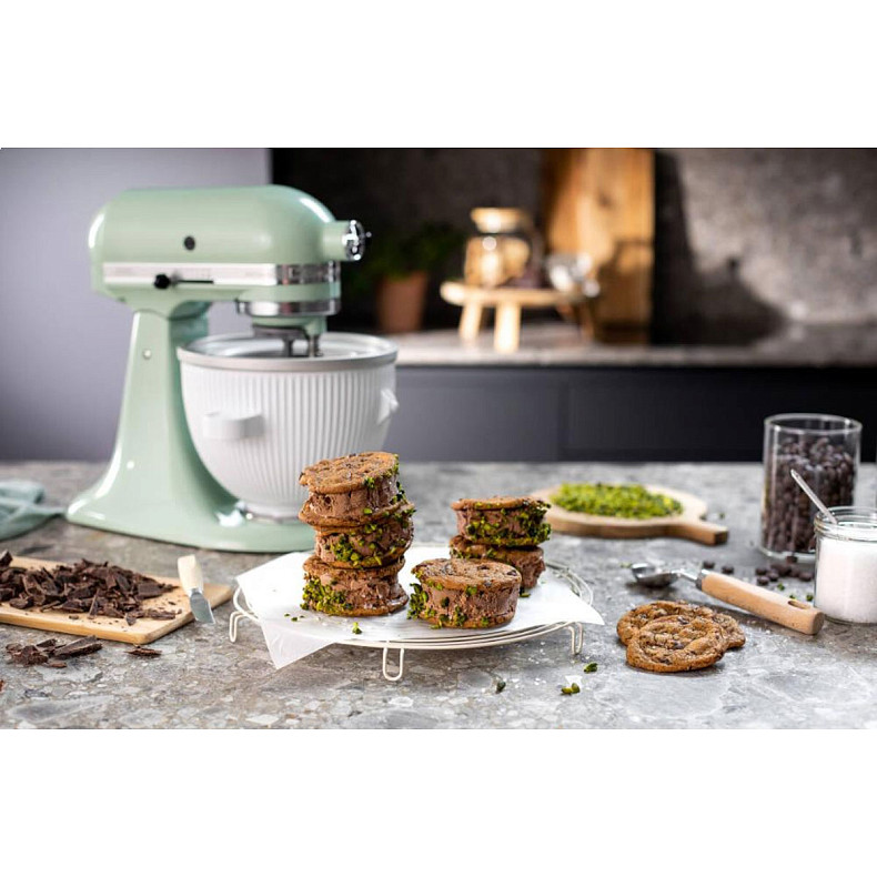 Кухонная машина KitchenAid Artisan 4,8 л 5KSM125EPT с откидным фисташковым блоком