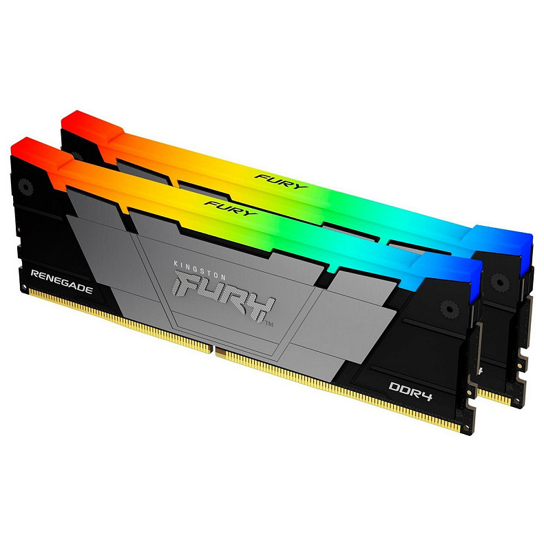 ОЗУ Kingston DDR4 16GB 3200 FURY Renegade RGB