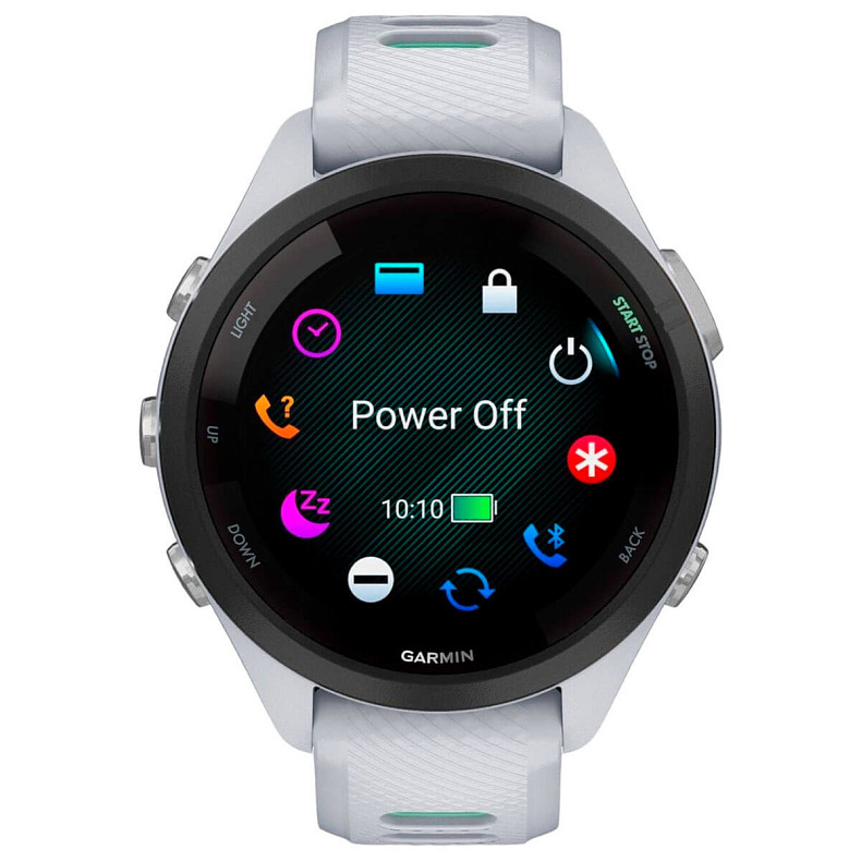 Спортивные часы GARMIN Forerunner 265S Black Bezel with Whitestone Case and Whitestone/Neo Tropic Silicone Band