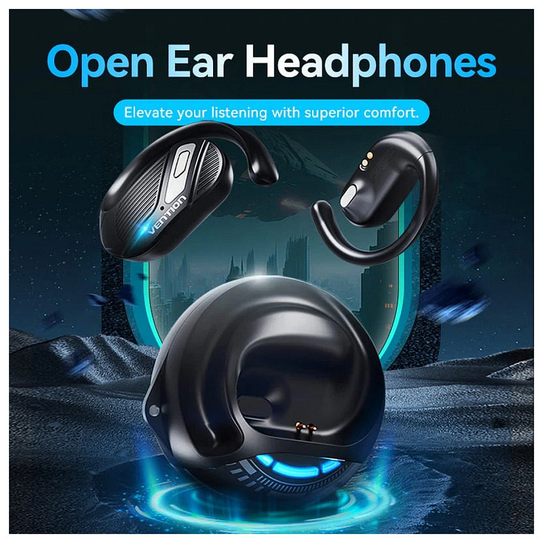 Навушники Vention OpenBeat O12 Black