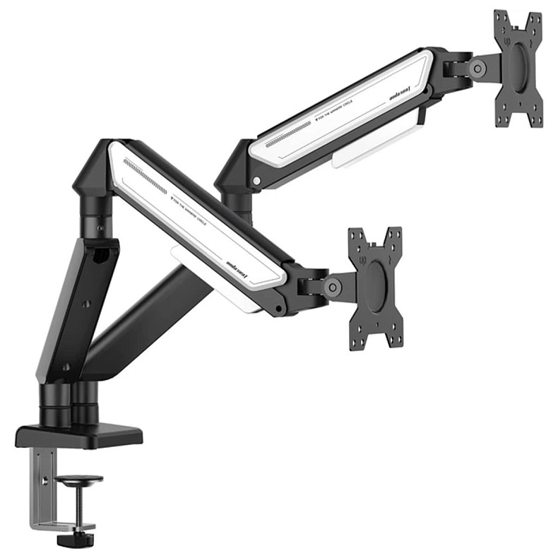 Настільне кріплення Anda Seat Stealth II Duo 17’’-32’’ Black & White