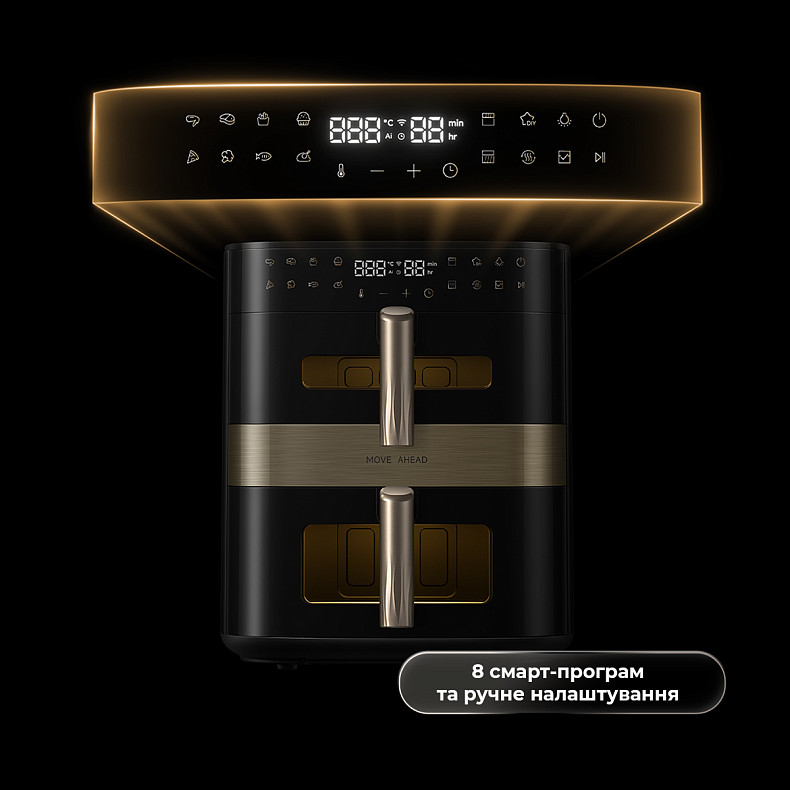 Мультипечь MOVA AeroChef FD40 Pro Black