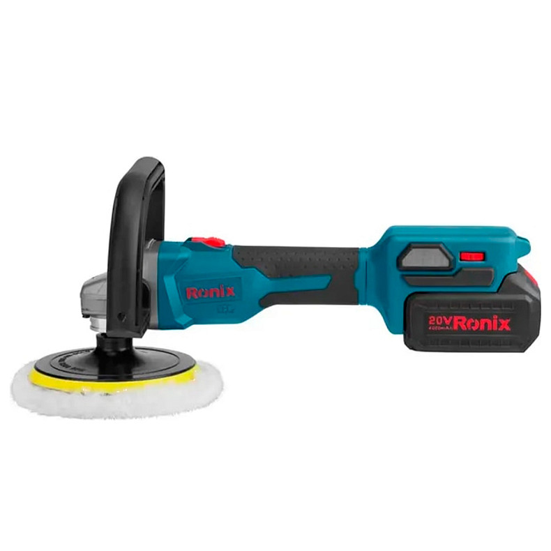 Аккумуляторная полировальная шлифмашина Ronix 8652