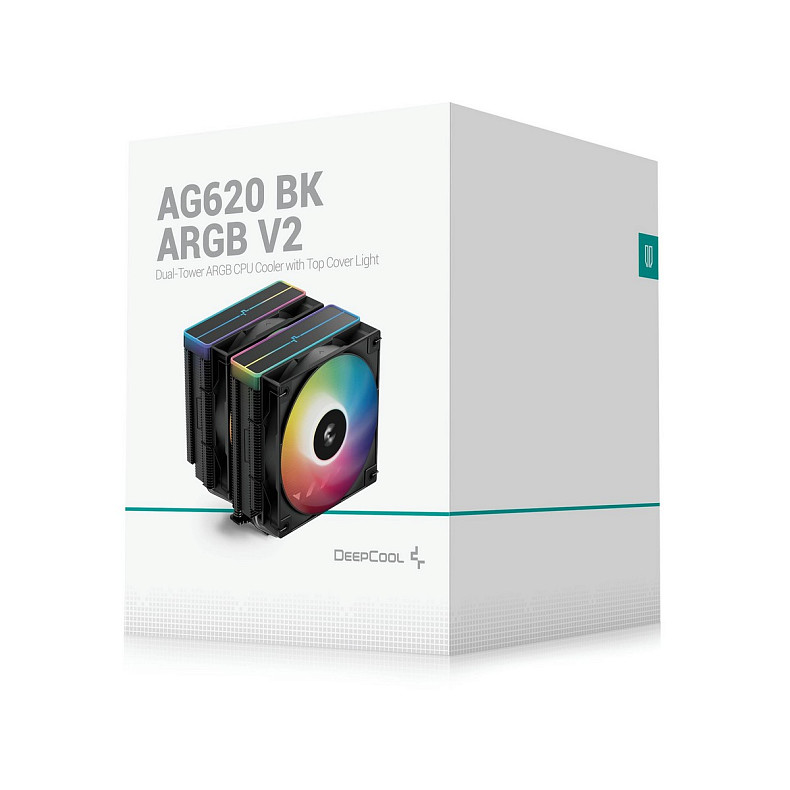 Кулер для процесора DeepCool AG620 BK ARGB V2 (R-AG620-BKAMMN-GJD)