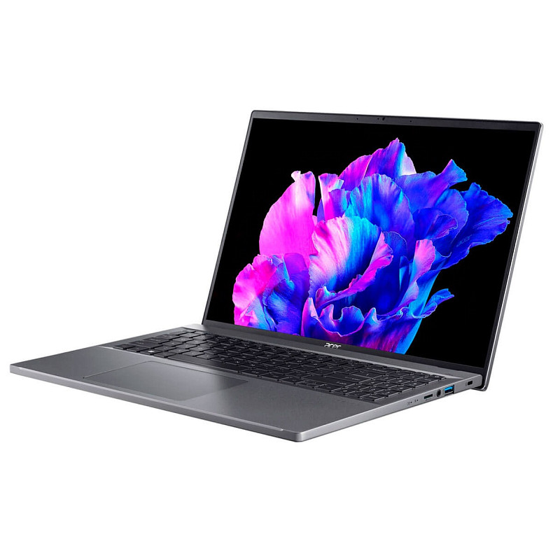 Ноутбук Acer Swift Go 16 SFG16-71 16" 3.2K OLED, Intel i5-13420H, 16GB, F512GB, UMA, Win11, чорний