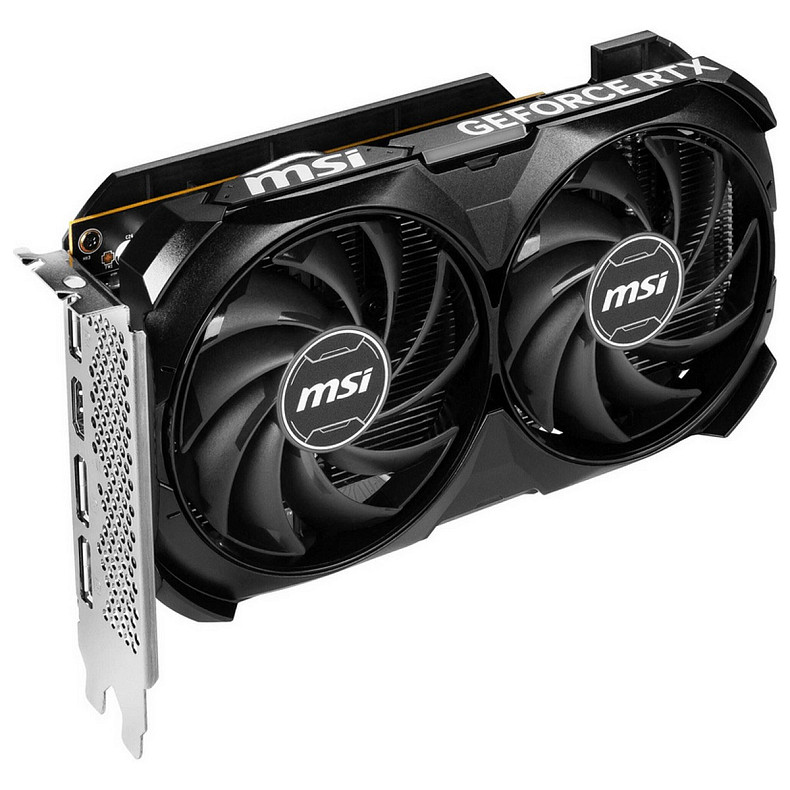 Видеокарта MSI GeForce RTX 4060 8GB GDDR6 VENTUS 2X BLACK OC