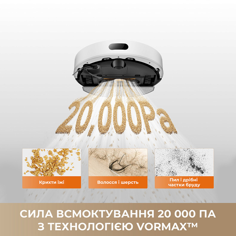 Робот-пылесос Dreame Bot F20 Black (RLF41GA-Bl)